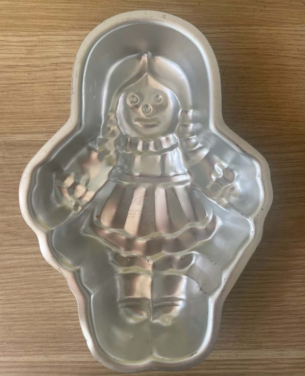 Wilton 1975 Storybook Doll Cake Pan 508-450 Vintage